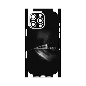 MAHOOT Black Portrait-FullSkin Cover Sticker for Apple iPhone 16 Pro Max