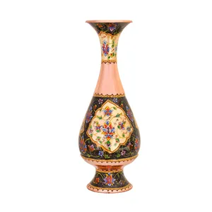 گلدان میناکاری مسی مدل پرداز