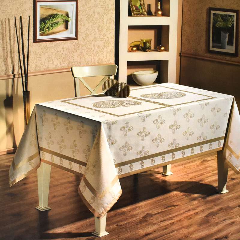 رومیزی بوتا مدل jacquard