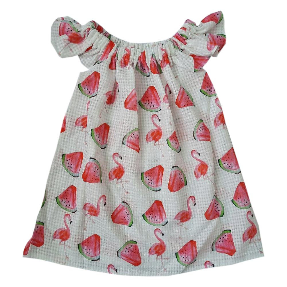 پیراهن دخترانه مدل هندوانه