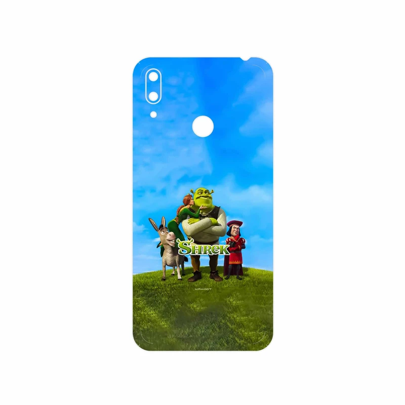 برچسب پوششی ماهوت مدل Shrek مناسب برای گوشی موبایل هوآوی Y7 Prime 2019