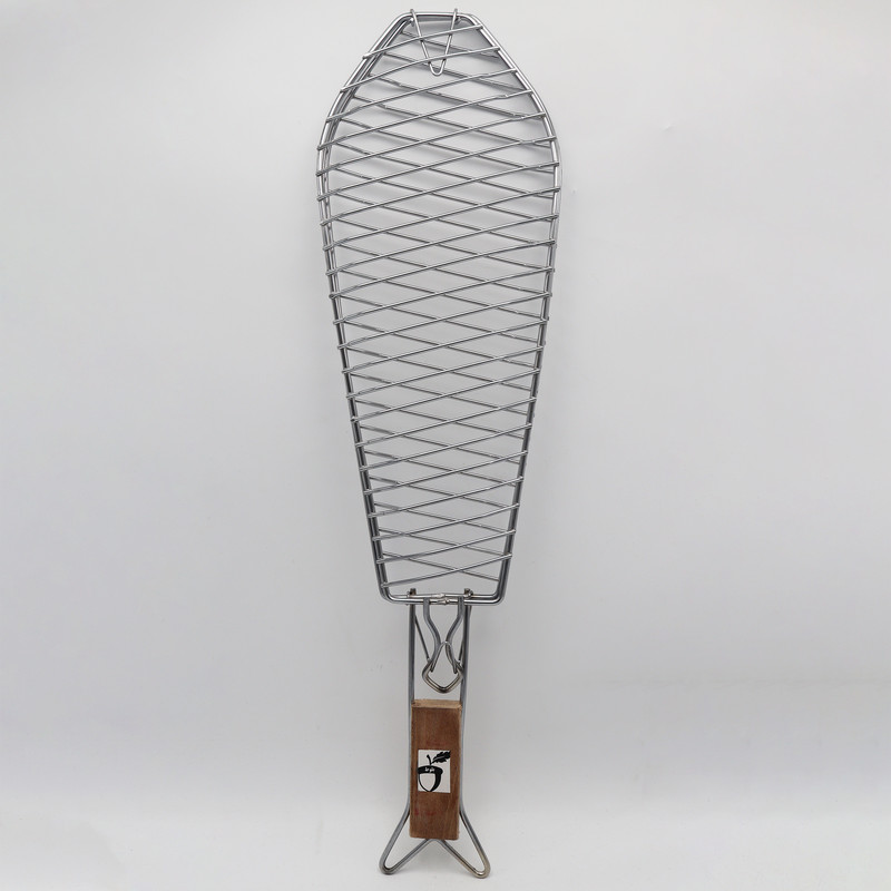 توری کباب پز ماهی مدل بلوط کد YP-MAHI-37-15CM