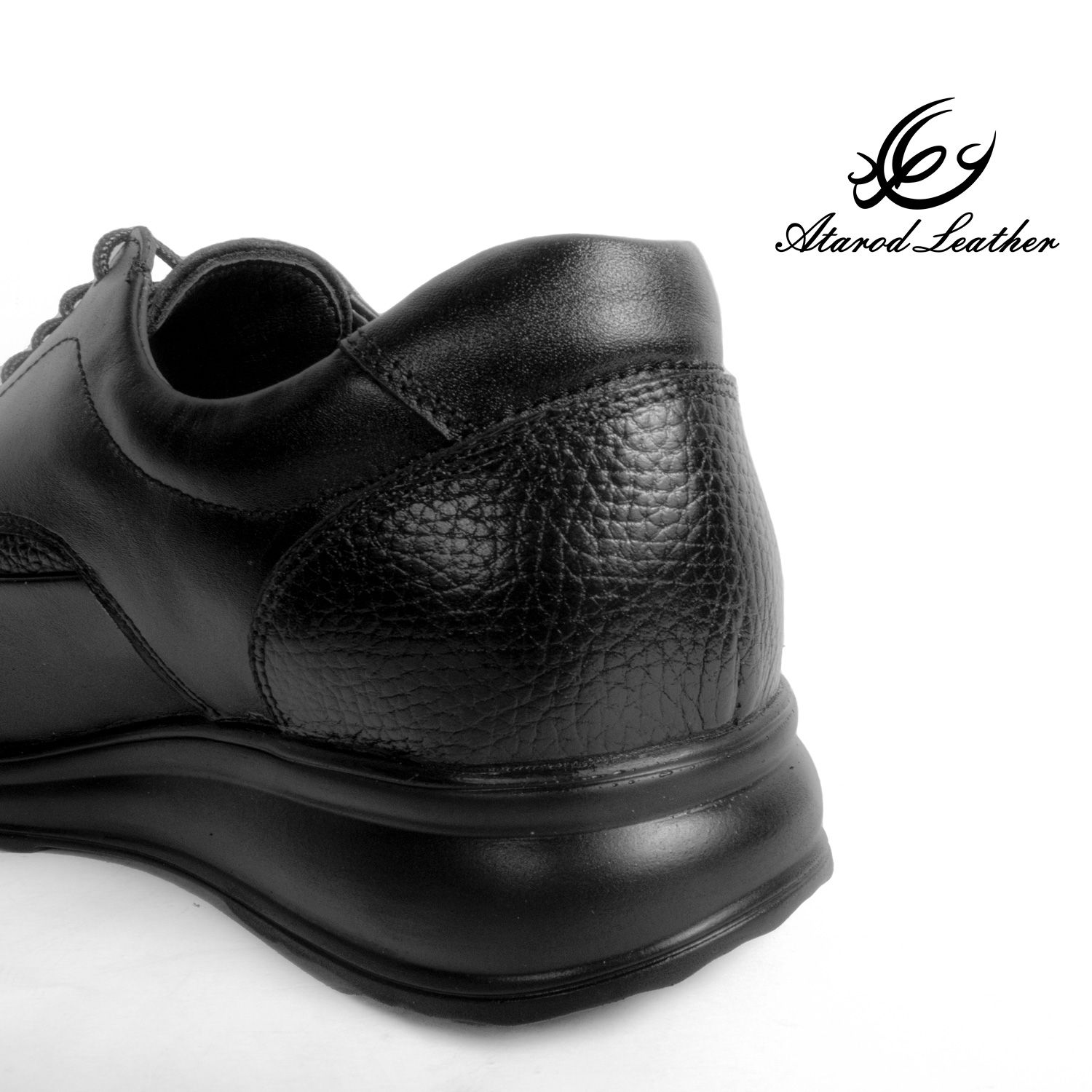 کفش طبی مردانه چرم عطارد مدل چرم طبیعی کد SH163 -  - 5