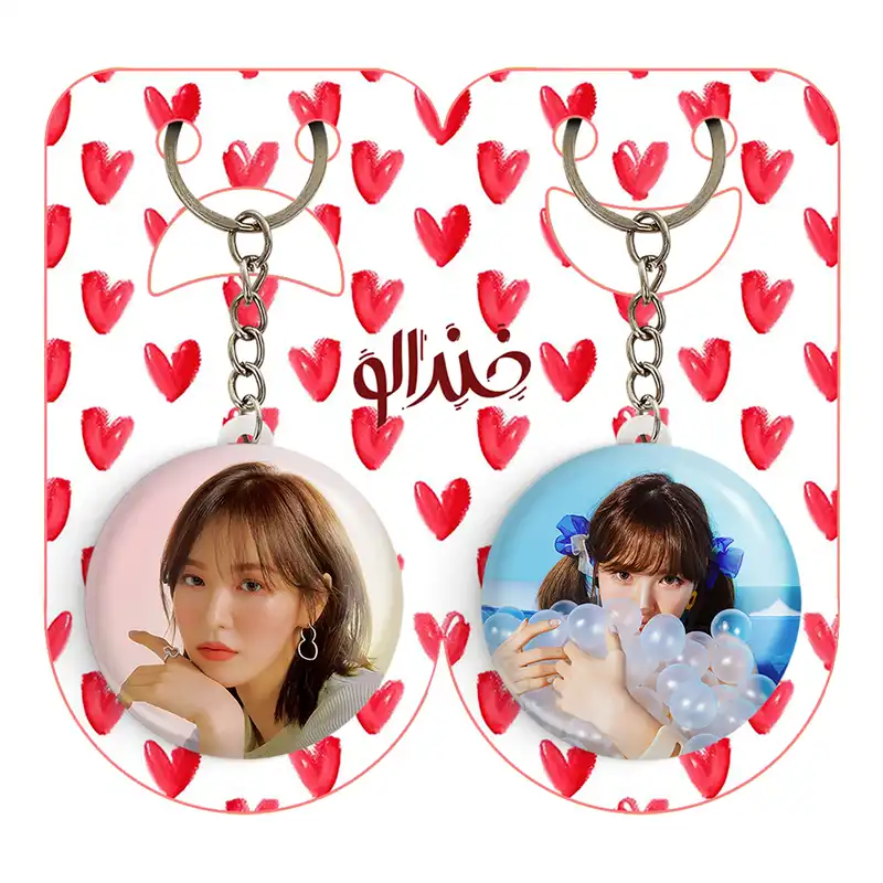 جاکلیدی خندالو مدل وندی گروه رد ولوت Red Velvet کد 1968319673 مجموعه 2 عددی