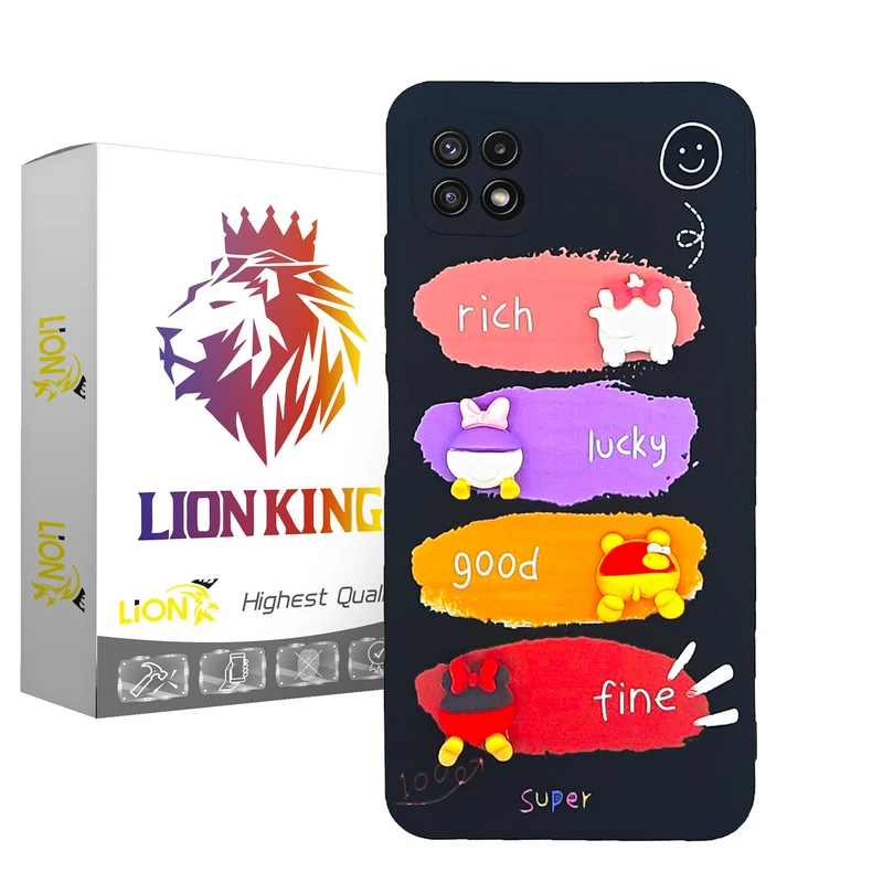 کاور لاین کینگ مدل Dizni مناسب برای گوشی موبایل سامسونگ Galaxy A22 5G