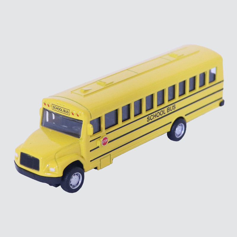 ماشین بازی مدل اتوبوس فلزی مدرسه
