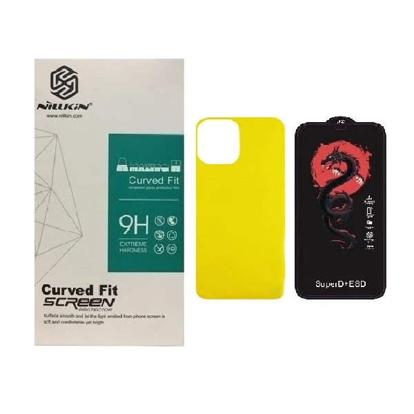 محافظ صفحه نمایش  مدل HORO مناسب برای گوشی موبایل اپل iPhone 12 Pro Max به همراه محافظ پشت گوشی