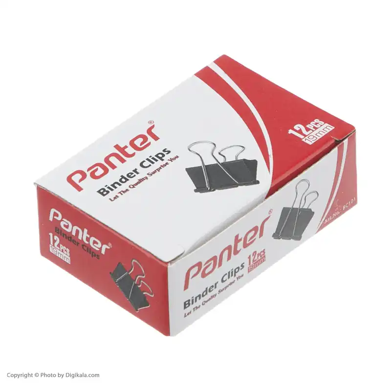 گیره کاغذ پنتر سایز 19 میلی متر