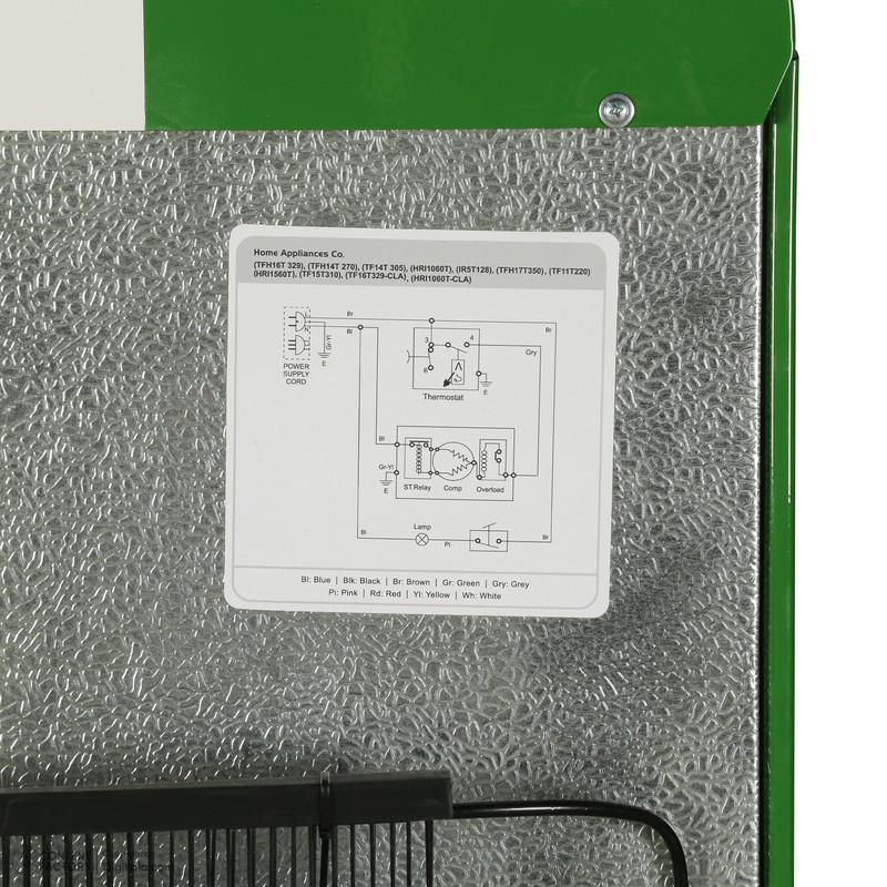 یخچال و فریزر 10 فوت امرسان مدل  HRI1060T-CLA طرح پرچم ایتالیا