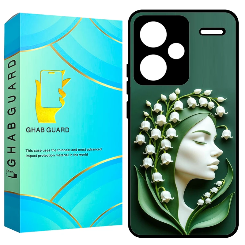 کاور قاب گارد طرح زنانه مدل GCHPN13PL مناسب برای گوشی موبایل شیائومی Redmi Note 13 Pro Plus