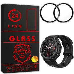 محافظ صفحه نمایش لاین مدل RT007 مناسب برای ساعت هوشمند شیائومی Smart Watch Amazfit T Rex Pro بسته دو عددی