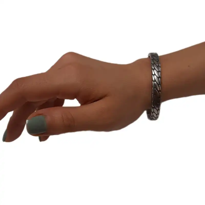 دستبند مدل بنگل استیل وایکینگی