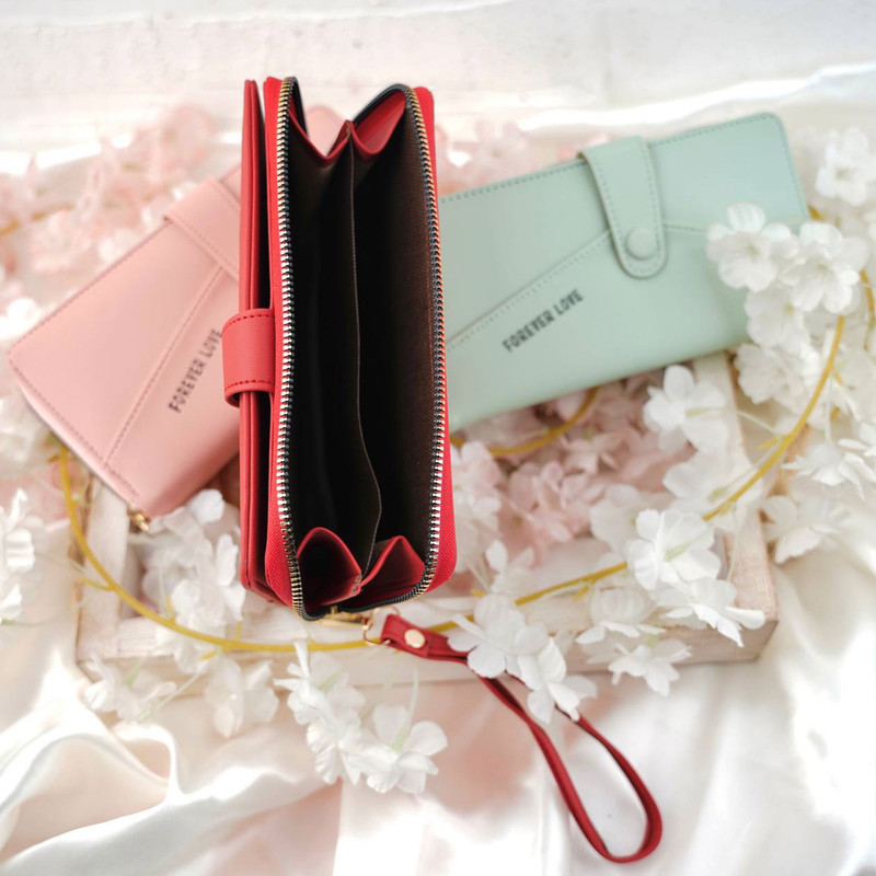 کیف پول زنانه مدل دسته دار کد KZD42-790