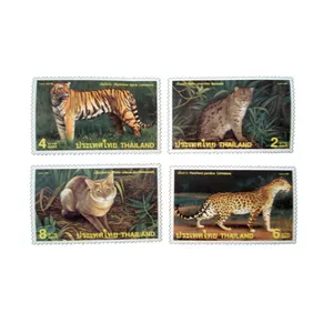 تمبر یادگاری مدل گربه سانان کد DS2455 مجموعه 4 عددی