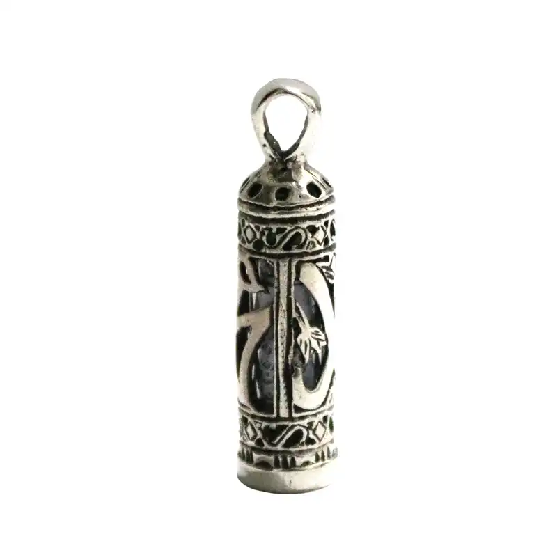 آویز گردنبند نقره مدل حرز امام جواد(ع) کد BN-19