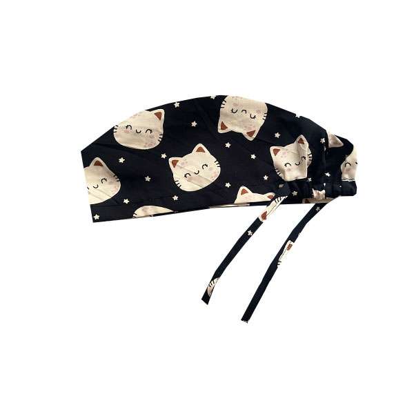 کلاه جراحی طرح پیشی ها کد 0010