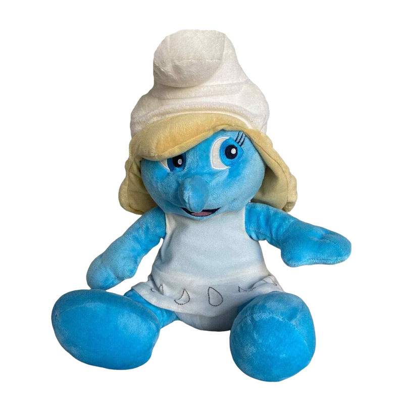 عروسک طرح اسمورف مدل Build a Bear Smurfette کد 845 ارتفاع 40 سانتی متر