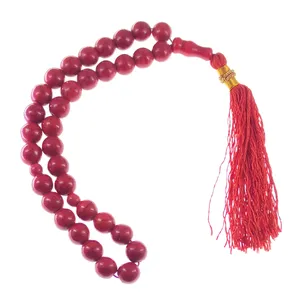 تسبیح سلین کالا مدل مرجان 33دانه سایز 10