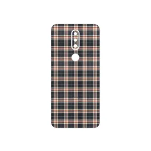 MAHOOT Fabric Texture 5 Cover Sticker for Nokia 7.1