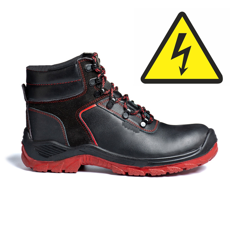 کفش ایمنی مدل کلاسیک چرمی عایق برق 5 KV