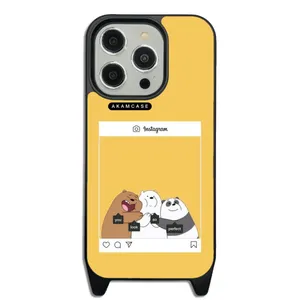 AKAM AMCWLA14PRO-BARE BEAR5 Cover For Apple iPhone 14 Pro