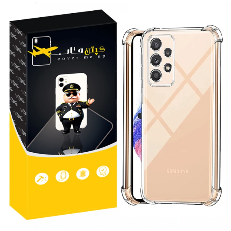 کاور کپتن قاب مدل Crystal مناسب برای گوشی موبایل سامسونگ Galaxy A53