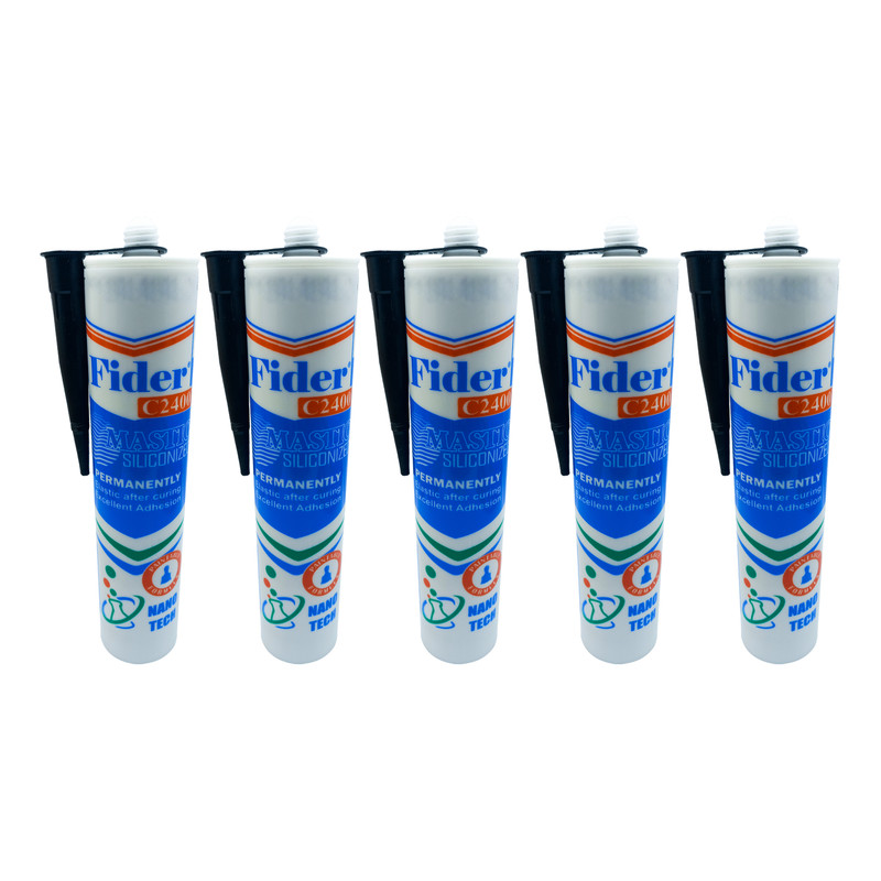 خمیر درزگیر فیدر مدل C2400 حجم 450 میلی لیتر مجموعه 5 عددی