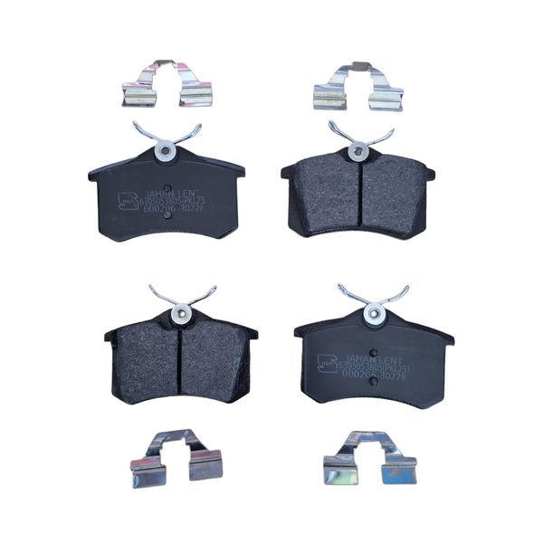 لنت ترمز عقب جهان لنت کاشان کد 30228 مناسب برای برلیانس H330/H320