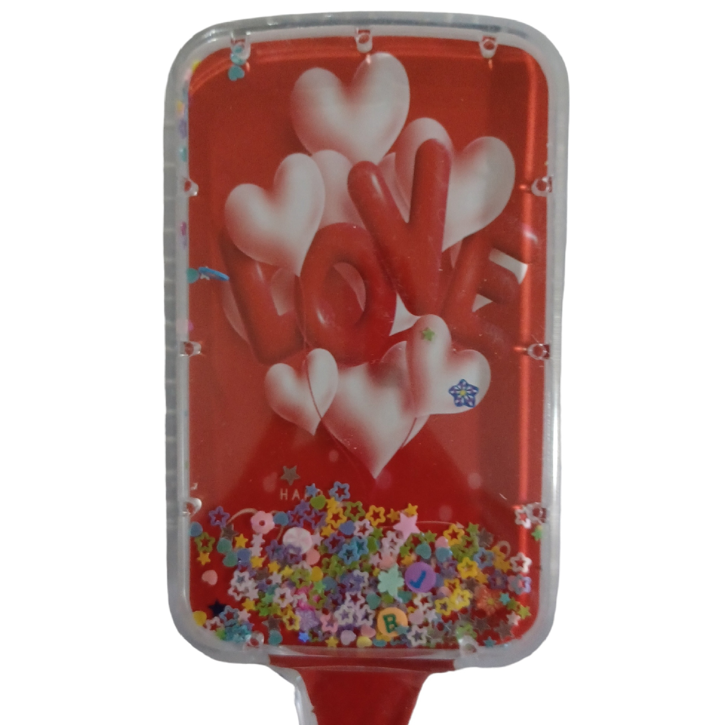 برس مو لیندا مدل کریستالی طرح Love