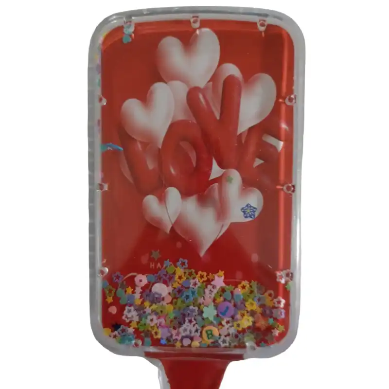 برس مو لیندا مدل کریستالی طرح Love