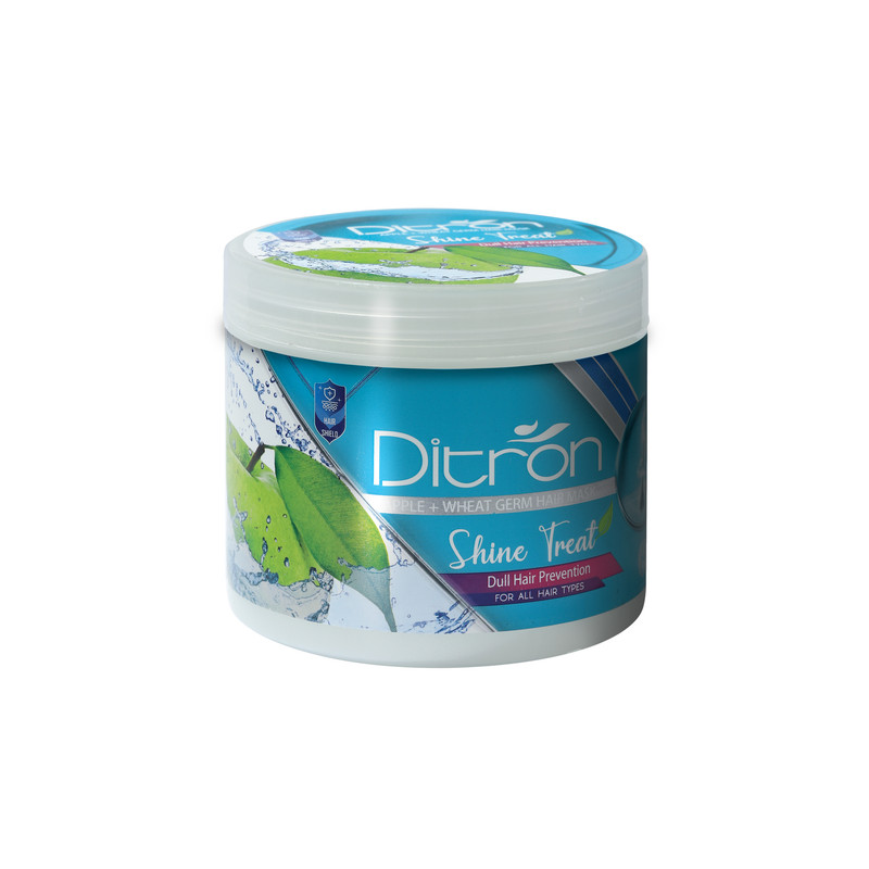 ماسک مو دیترون مدل APPLE+WHEAT GERM حجم 400 میلی لیتر