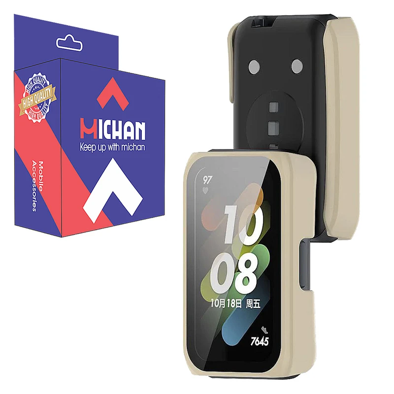 کاور میچان مدل Hard Glass مناسب برای ساعت هوشمند هوآوی 7/Band 6