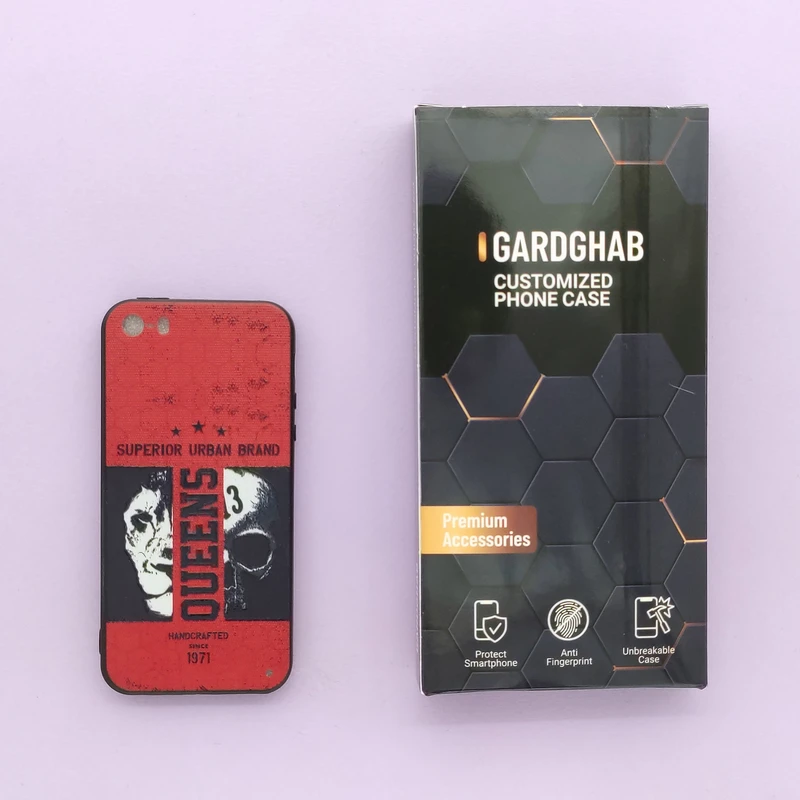  کاور قاب گارد مدل پسرانه مناسب برای گوشی موبایل اپل iphone 5 / 5s