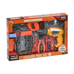 ست اسباب بازی ابزار مدل دریل دار باتری خور