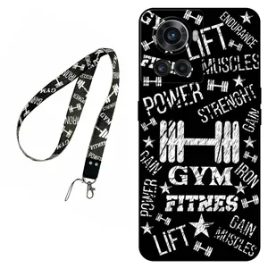 Megafone Gym 0010 Cover For OnePlus Ace Mobile Neckband