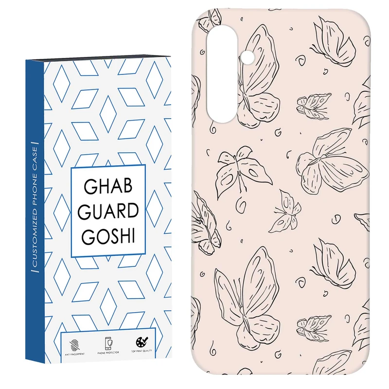کاور قاب گارد گوشی طرح پروانه کد Dimo-238 مناسب برای گوشی موبایل سامسونگ Galaxy A34 / A34 5g