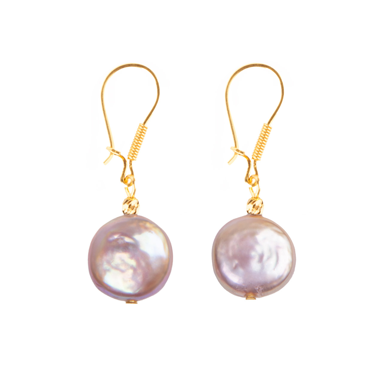 گوشواره طلا 18 عیار ریسه گالری مدل SH3008-Gold