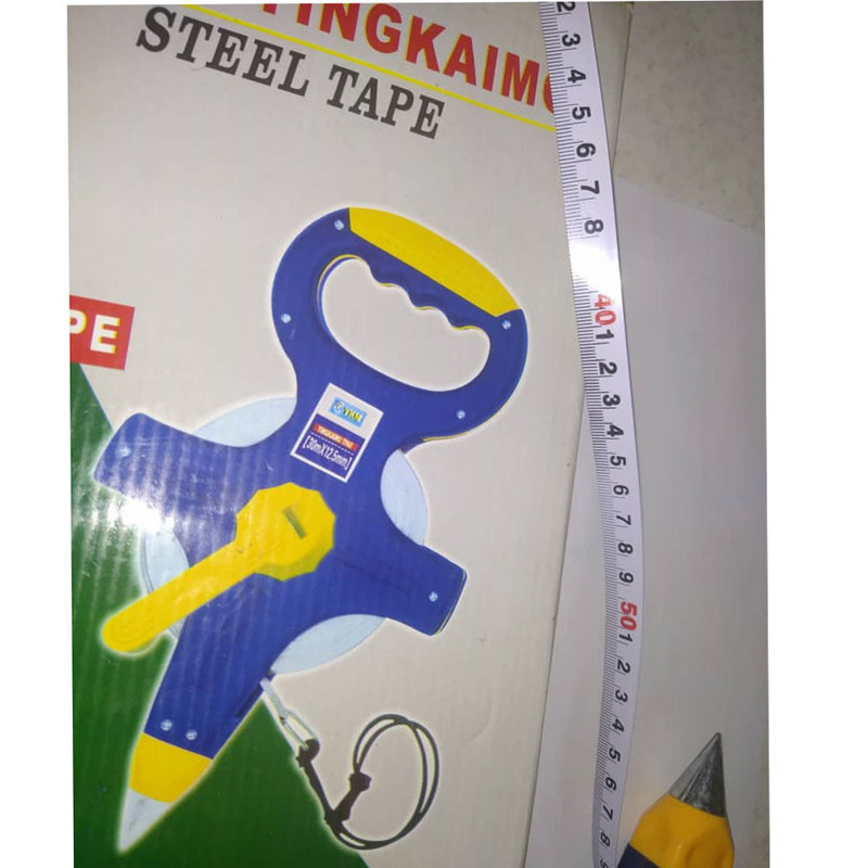 متر 30 متری وای کی ام مدل دسته دار متر 30 متری وای کی ام مدل دسته دار