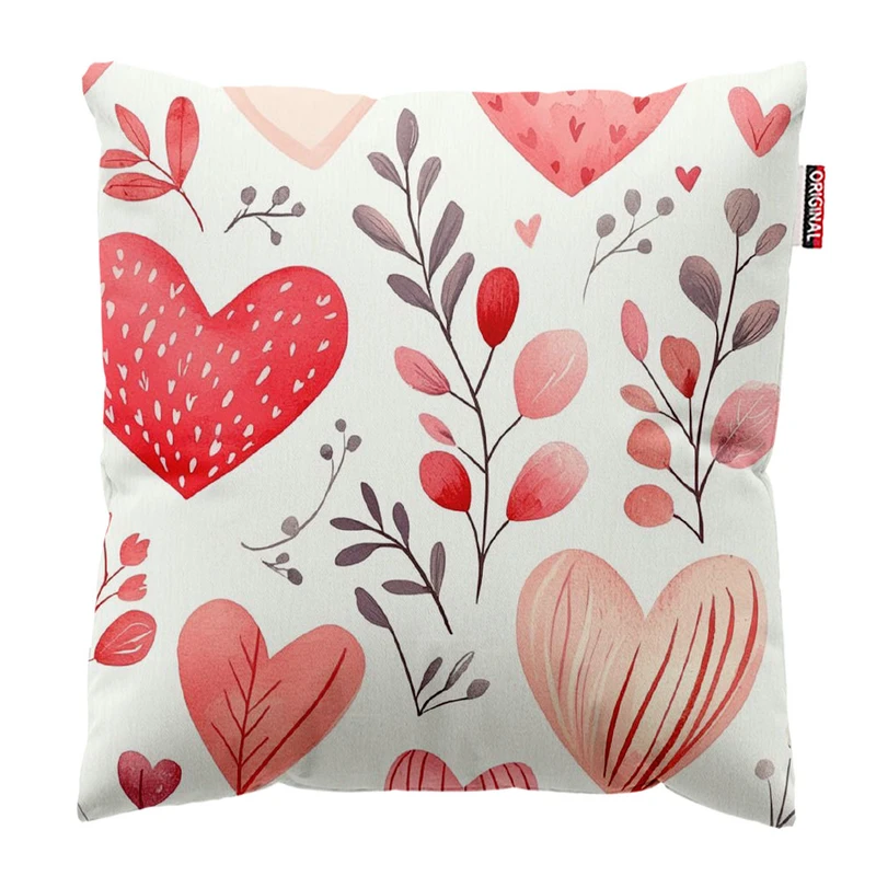  کوسن پاد آفرین طرح قلب کد 1659 سایز 30*30 سانتی متر