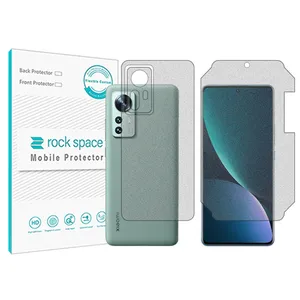 Matte Rockspace HyMTT screen protector suitable for Xiaomi 12Lite mobile phone along with the back protector