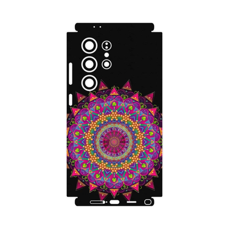 برچسب پوششی ماهوت مدل Mandala Design 5-FullSkin مناسب برای گوشی موبایل سامسونگ Galaxy S24 Ultra