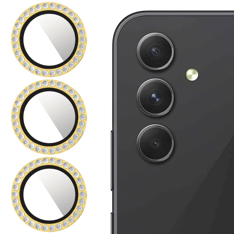 محافظ لنز دوربین والکری مدل Diamond Ring مناسب برای گوشی موبایل سامسونگ Galaxy A54