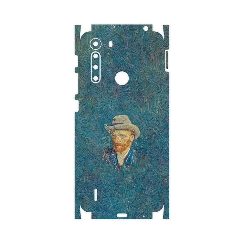 برچسب پوششی ماهوت مدل Self portrait with a gray felt hat-FullSkin مناسب برای گوشی موبایل موتورولا One Fusion