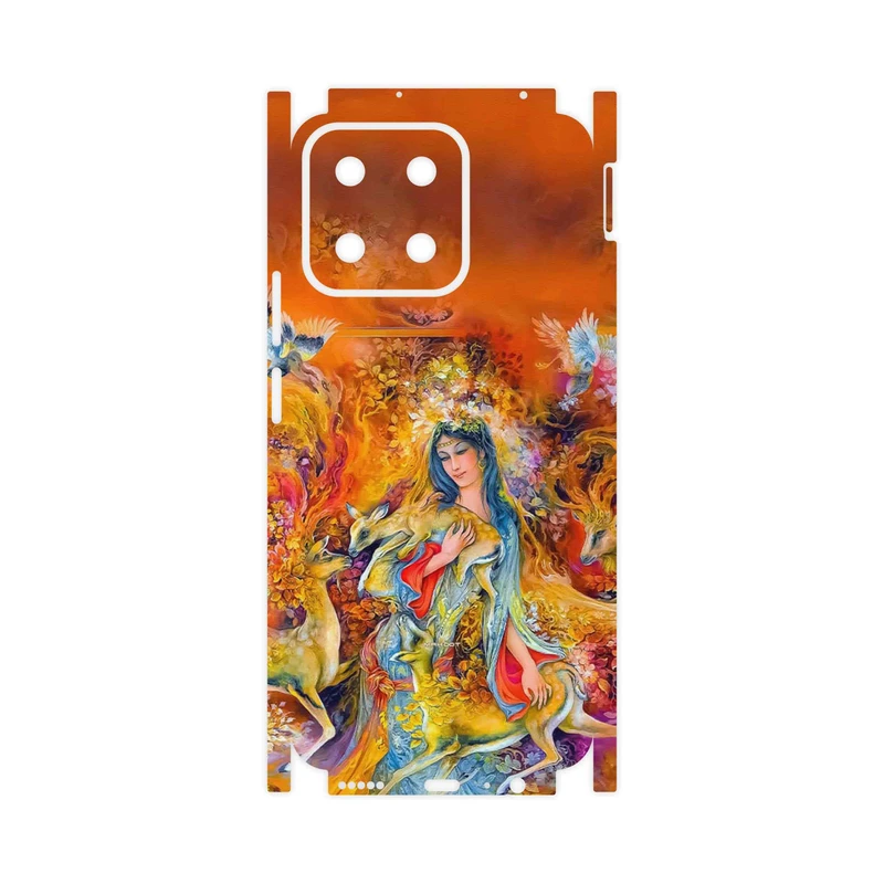 برچسب پوششی ماهوت مدل Persian miniature 2-FullSkin مناسب برای گوشی موبایل آنر X7c
