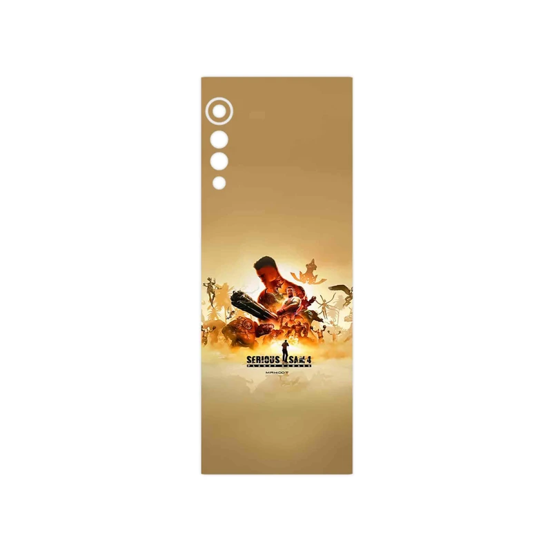 برچسب پوششی ماهوت مدل Serious Sam Game Series مناسب برای گوشی موبایل ال جی Velvet 5G