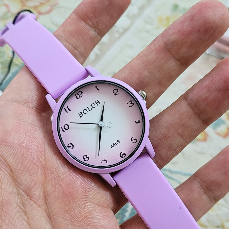ساعت مچی عقربه ای دخترانه بولن مدل بند پیو کد 04 ساعت مچی عقربه ای دخترانه بولن مدل بند پیو کد 04