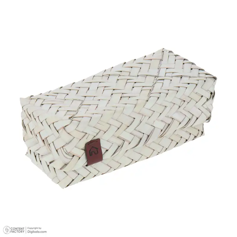 باکس حصیری بوهومین طرح مربع مدل 001