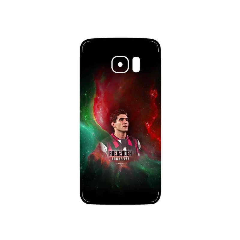 برچسب پوششی ماهوت مدل Ahmad Reza Abedzadeh مناسب برای گوشی موبایل سامسونگ Galaxy S7 Edge