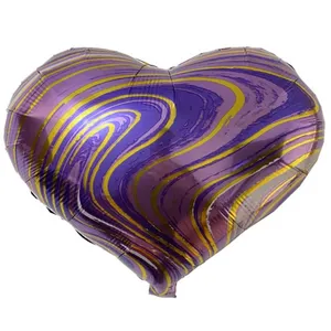 بادکنک فویلی پارتی لند تهران مدل قلب آبرنگی کد 4072