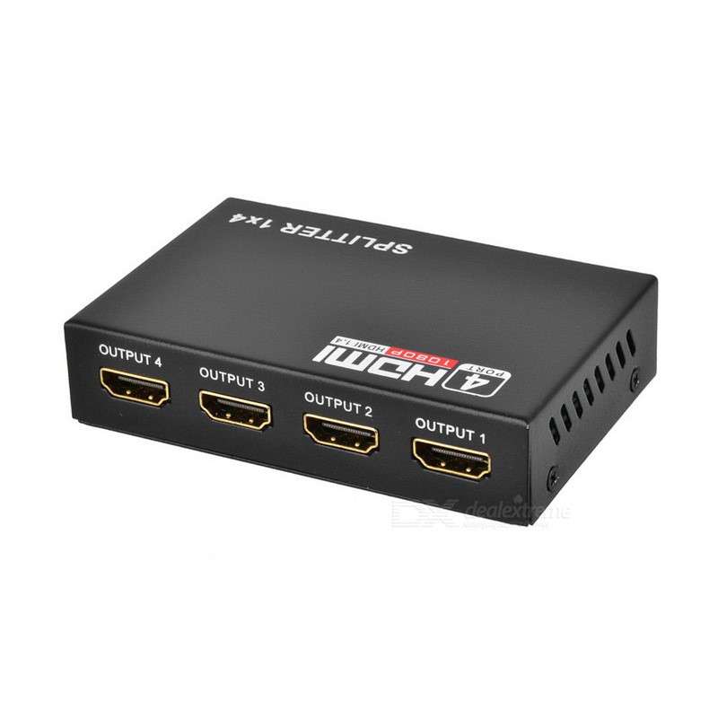 اسپلیتر 4 پورت HDMI مدل VER1.4 اسپلیتر 4 پورت HDMI مدل VER1.4